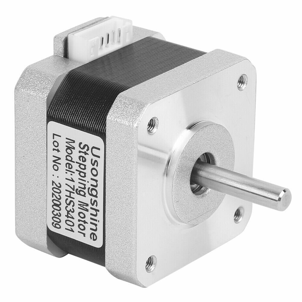 17HS3401 34mm Nema 17 Stepper Motor 42 Motor 42BYGH 1.3A 28N.cm 4-lead for 3D Printer CNC Laser Engraving